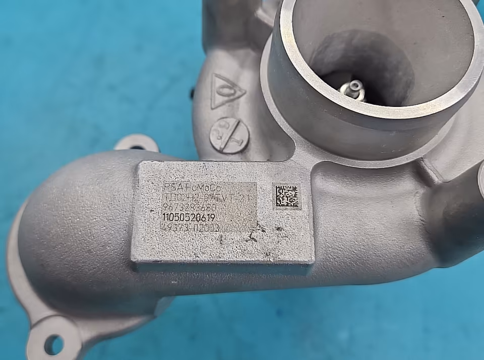 Überholter Turbolader CITROEN C3 II 09-16 9673283680 1.6