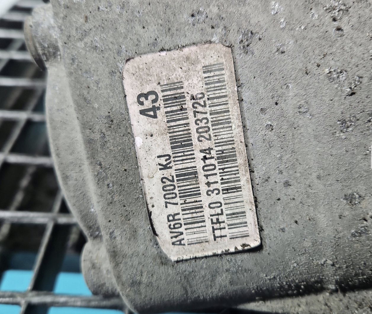 Getriebe AV6R 7002 KJ FORD FOCUS MK3 1.6 TDCI