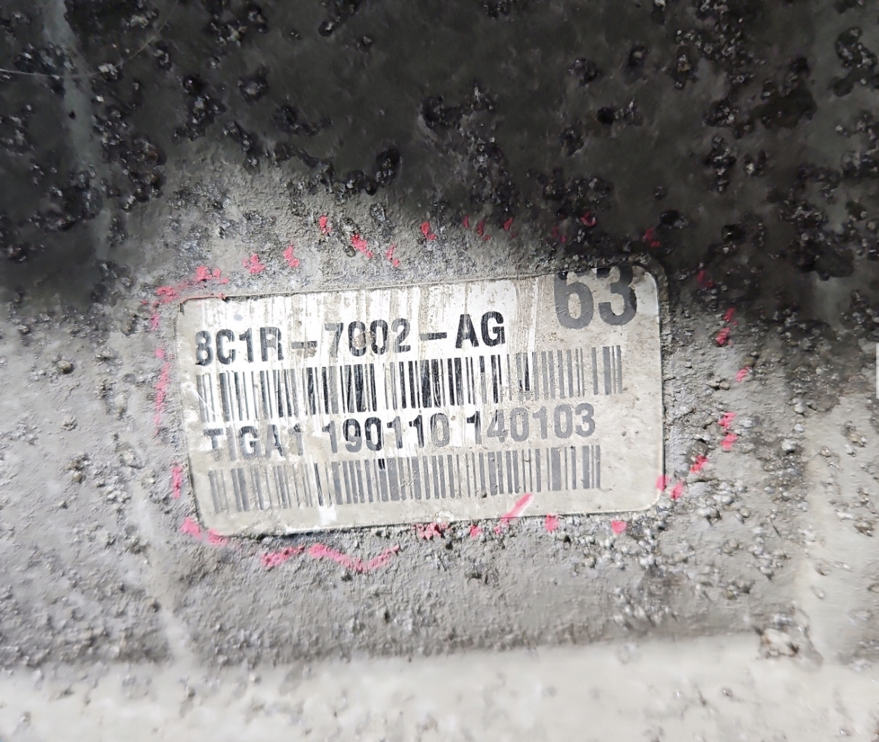 Getriebe 8C1R-7002-AG FORD TRANSIT MK8 MK7 2.2 TDCI