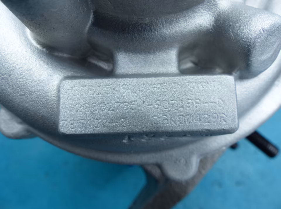 Überholter Turbolader RENAULT SCENIC III 785437-2 2.0 DCI
