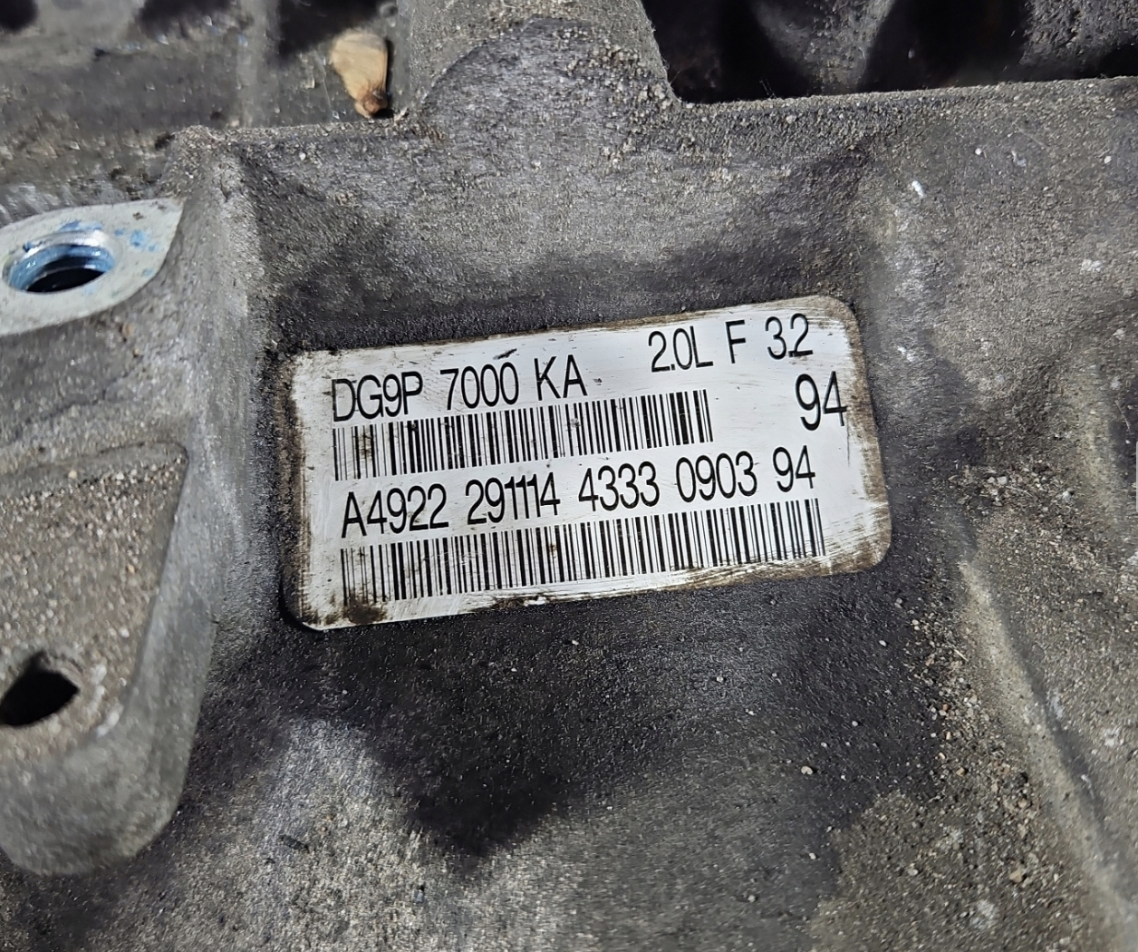 Automatikgetriebe FORD FUSION DG9P-7000-KA 2.0 ECOBOOST