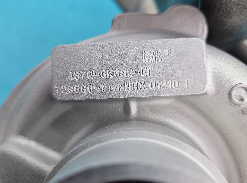 Überholter Turbolader FORD MONDEO MK3 4S7Q-6K682-EF 2.0