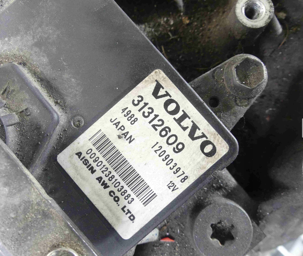 Automatikgetriebe VOLVO V60 I 3.0 T6 AWD 4WD 1283145 TF-80SC 31312609