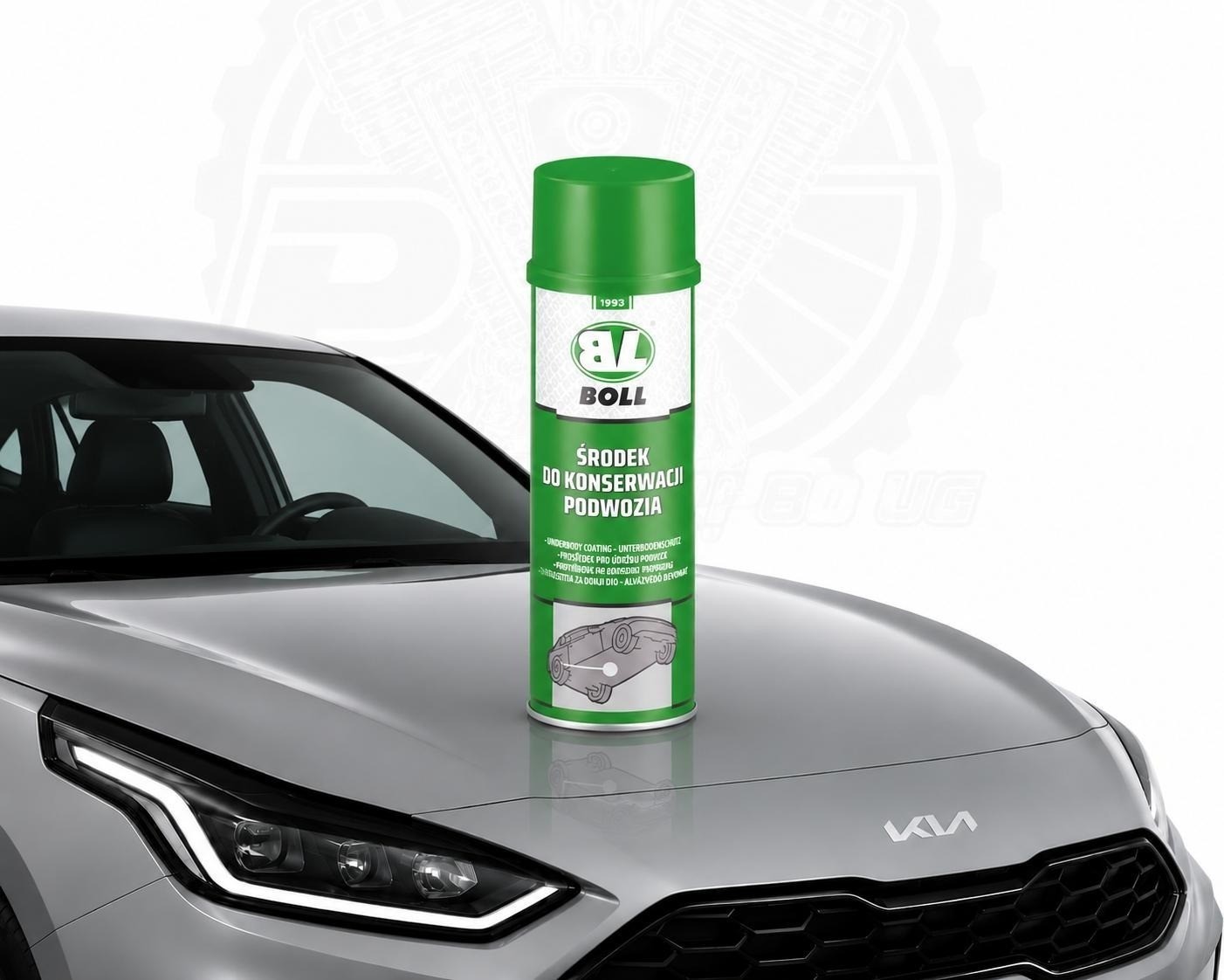 1 x 500ml BOLL 001008 Unterbodenpflegemittel Spray schwarz TOP !!