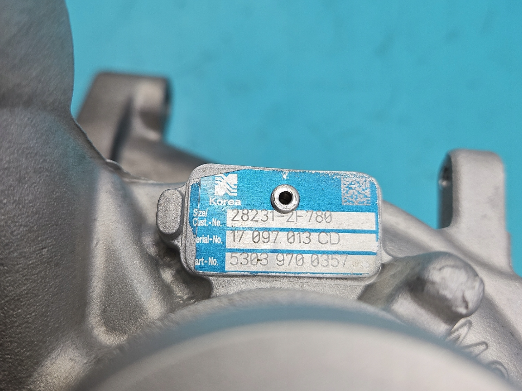 Überholter Turbolader HYUNDAI IX35 28231-2F780 2.0 CRDI (D4HA)