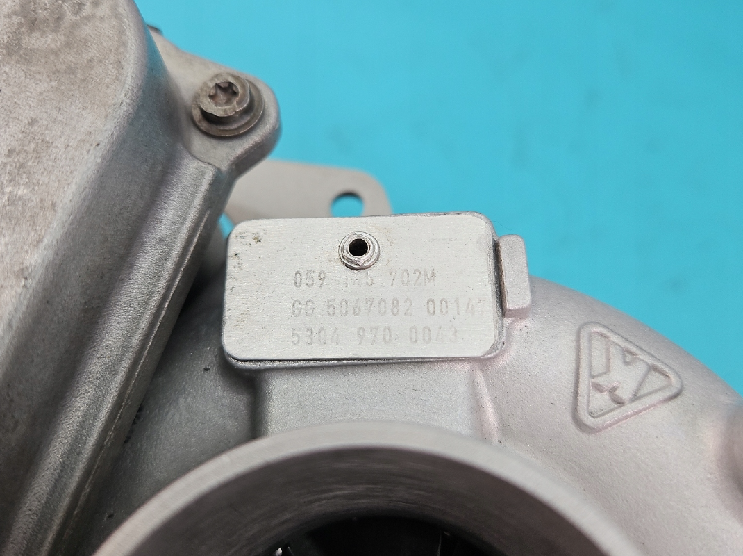 Überholter Turbolader AUDI A6 C6 53049700043 BV50-0043 3.0 TDI