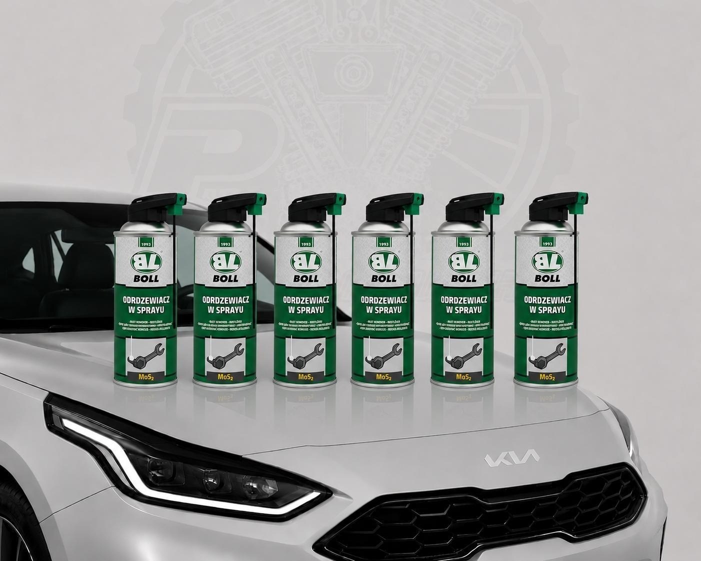 BOLL 001026 Rostentferner Spray 400 ml - Wirksamer Rostlöser und Korrosionsschut