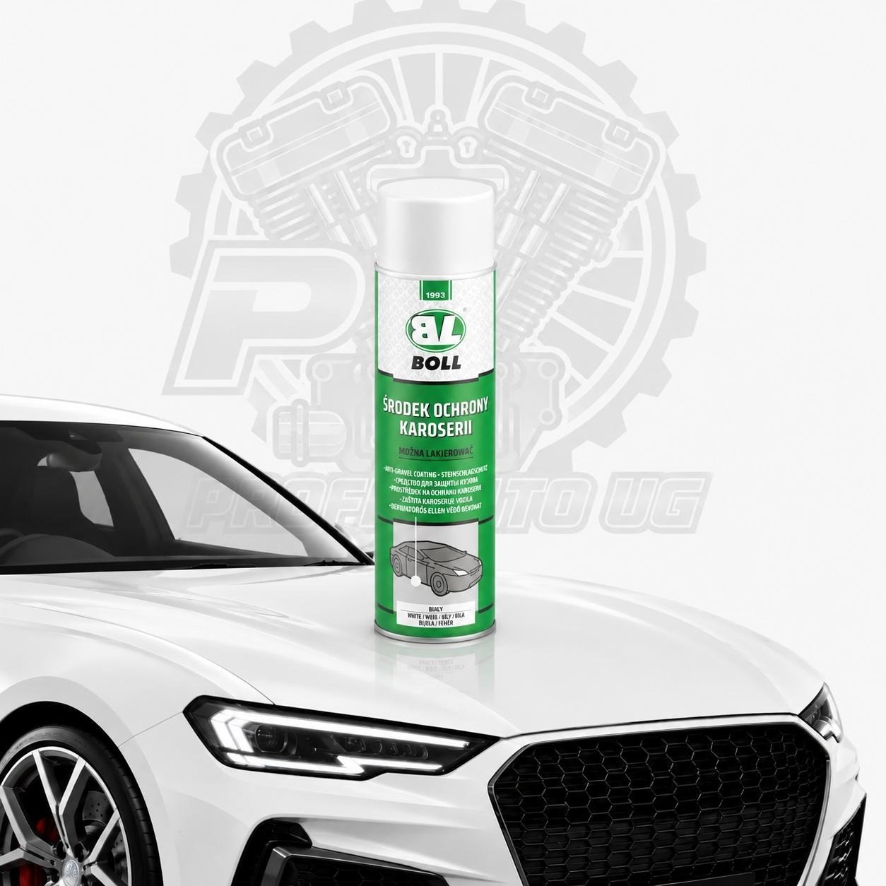 1 X 500ml BOLL 001002 Karosserieschutzspray weiß TOP!!!