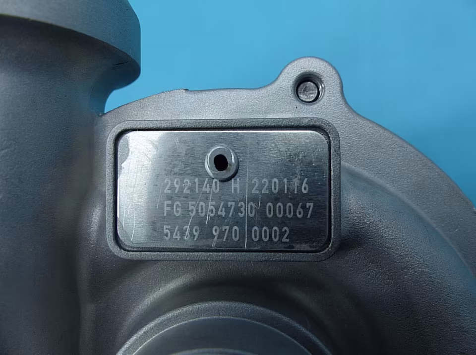 Überholter Turbolader  RENAULT MEGANE II 54399700002