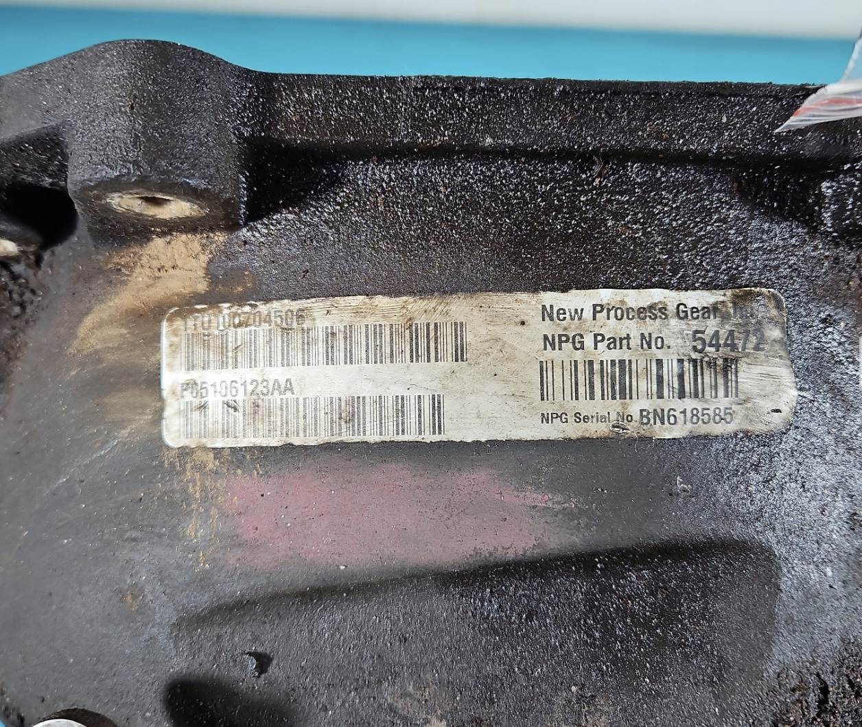 Getriebe P05106123AA DODGE CALIBER 1.8 B 16V