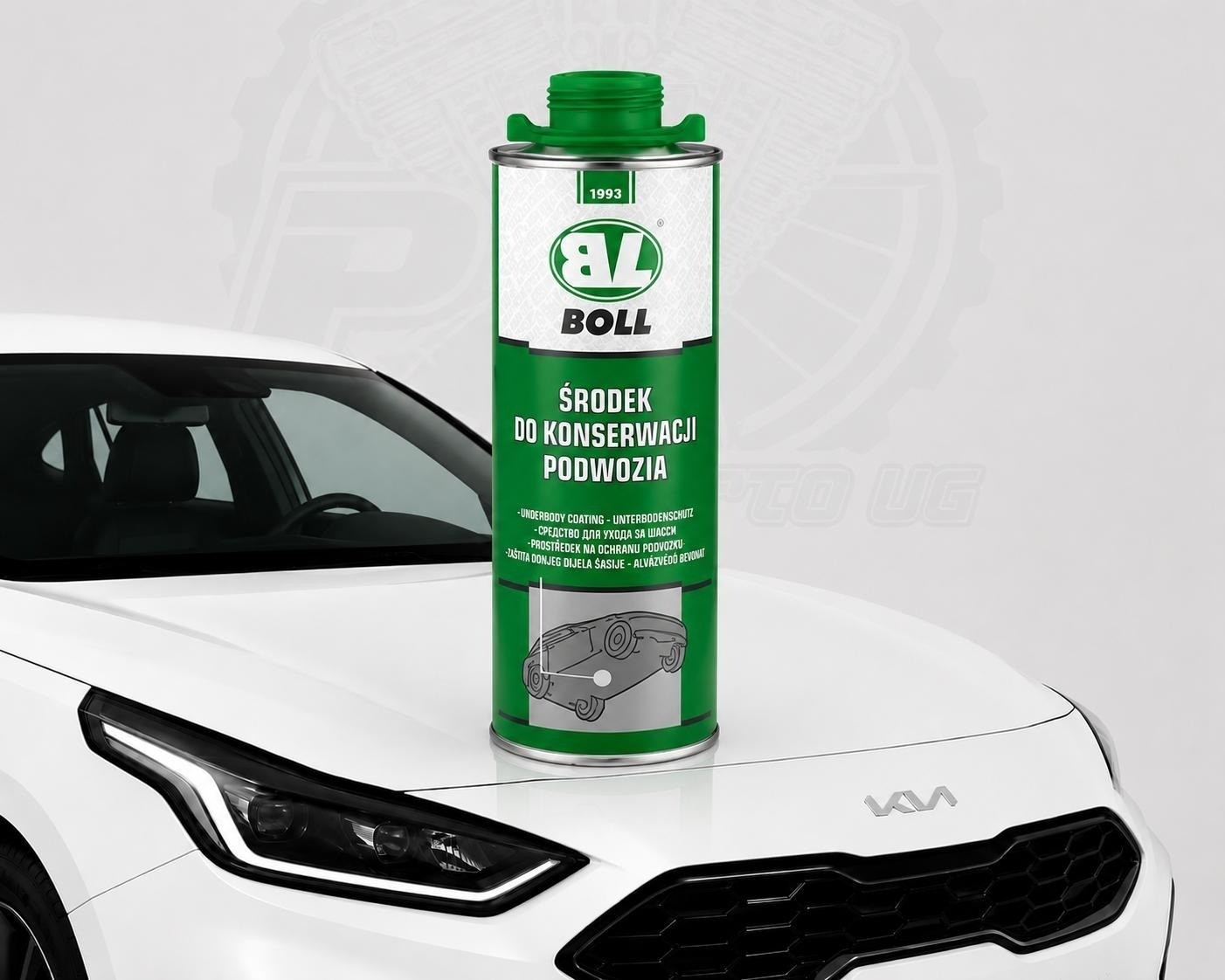 BOLL Unterbodenpflegemittel 1 Liter - Unterbodenschutz Schwarz 001007
