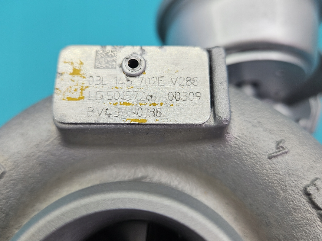 Überholter Turbolader AUDI Q5 08- 03L145702E 2.0 TDI