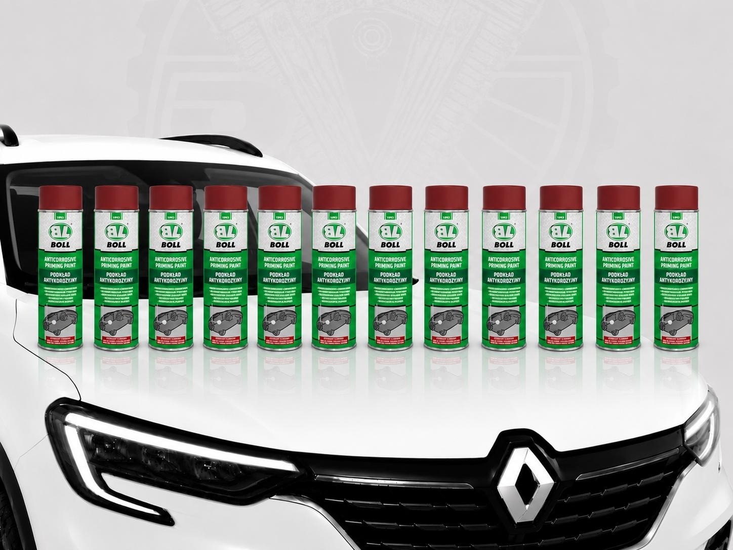 12 x 500ml BOLL 001408 Korrosionsschutzgrundierung Rostschutz