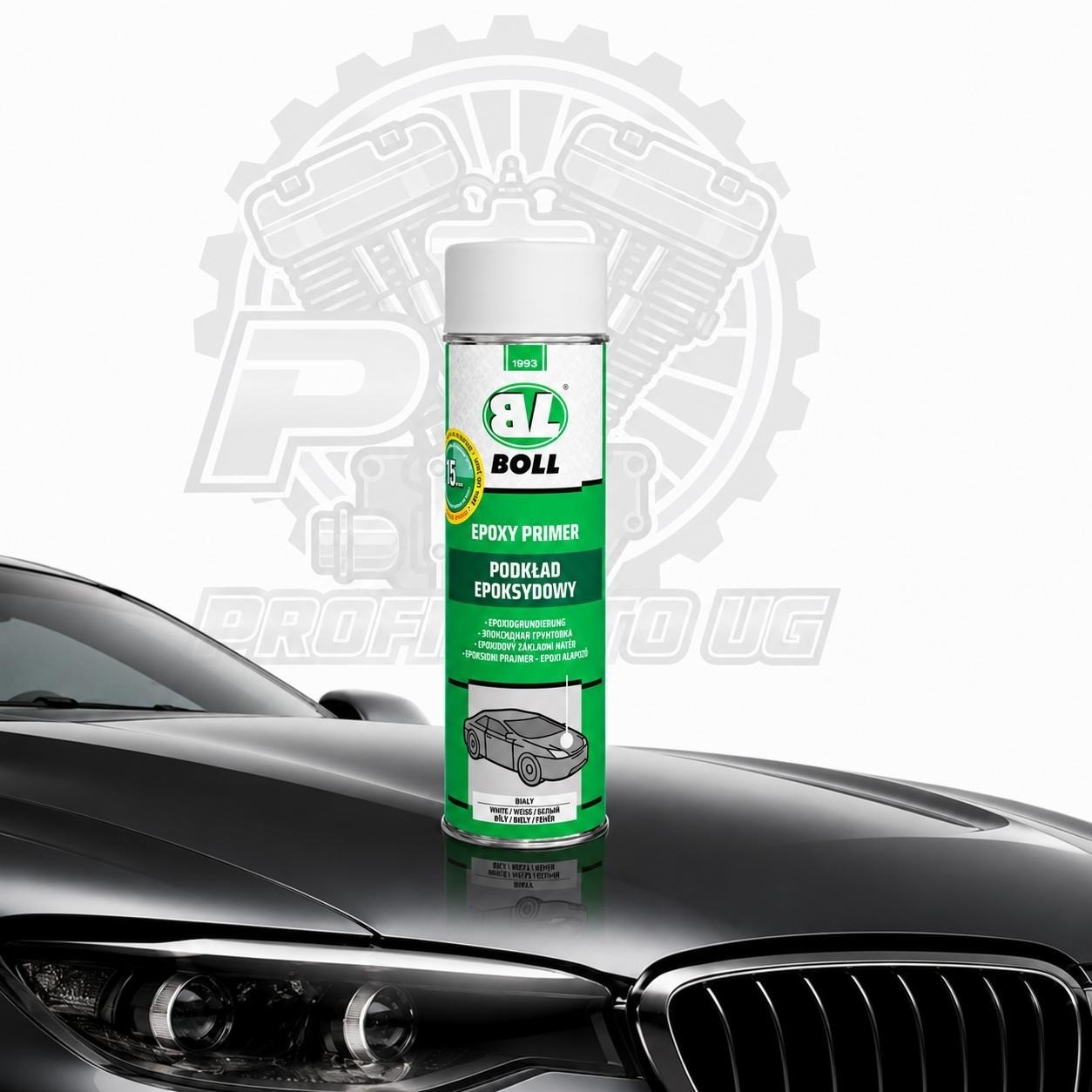 1 X 500ml BOLL 00140142 EPOXY PRIMER Spraydose EP Grundierung Weiß TOP !!!