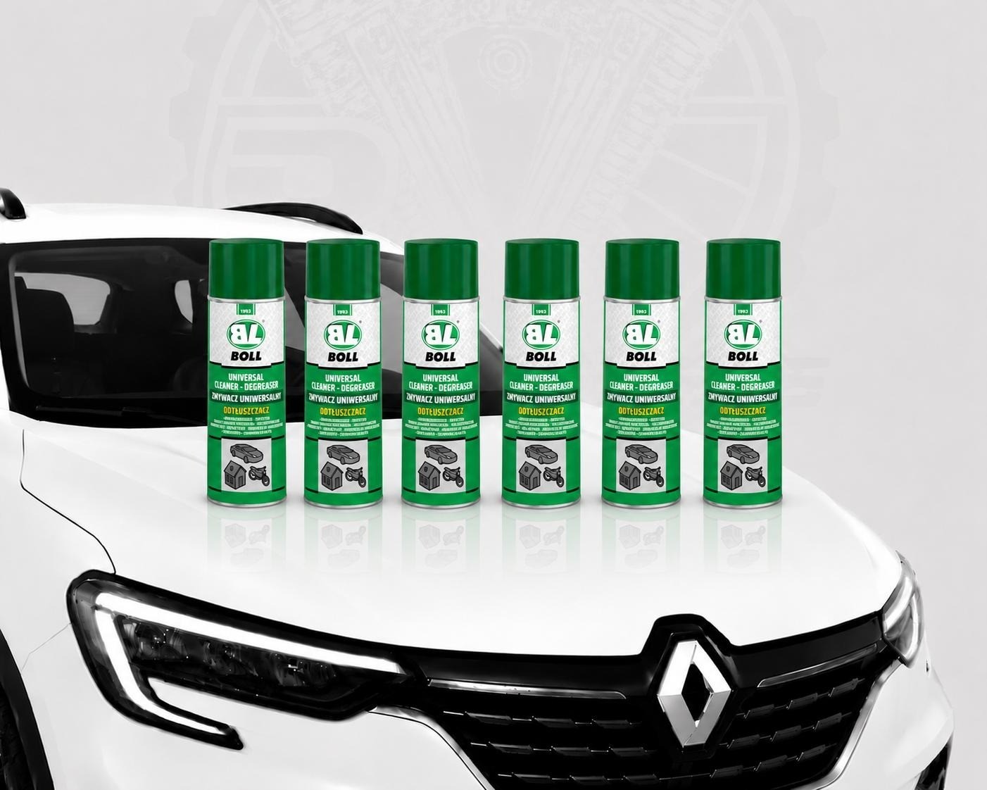 6 x 400ml BOLL 0014012 Universalreiniger Entfetter Spray Silikonentferner