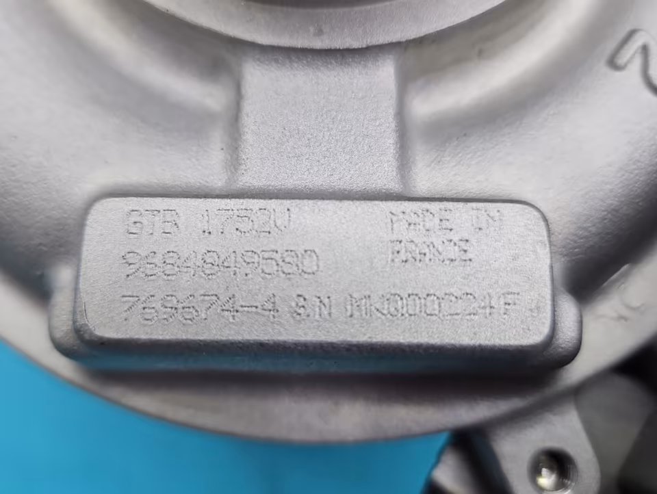 Überholter Turbolader PEUGEOT 4007 769674-4 GTB1752V