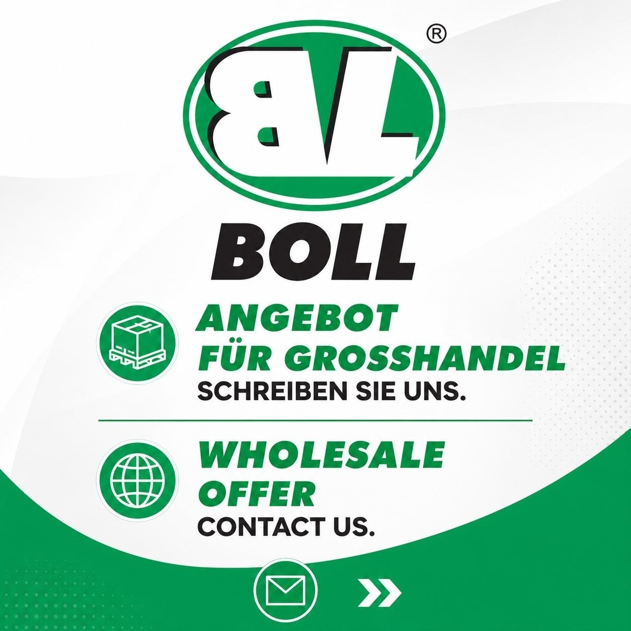 1 x 1000g BOLL 002192 Polyesterharz mit Härter Reparaturharz GFK Laminierharz
