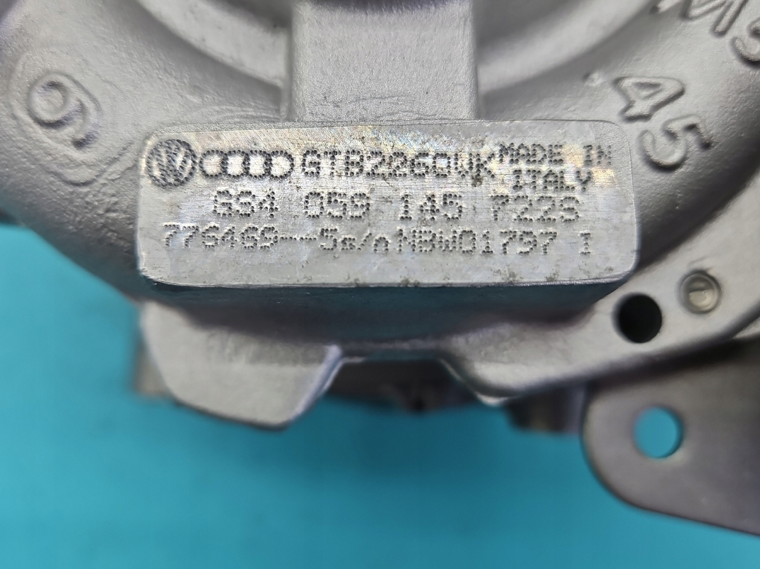 Überholter Turbolader AUDI A4 B8 059145722S 3.0 TDI