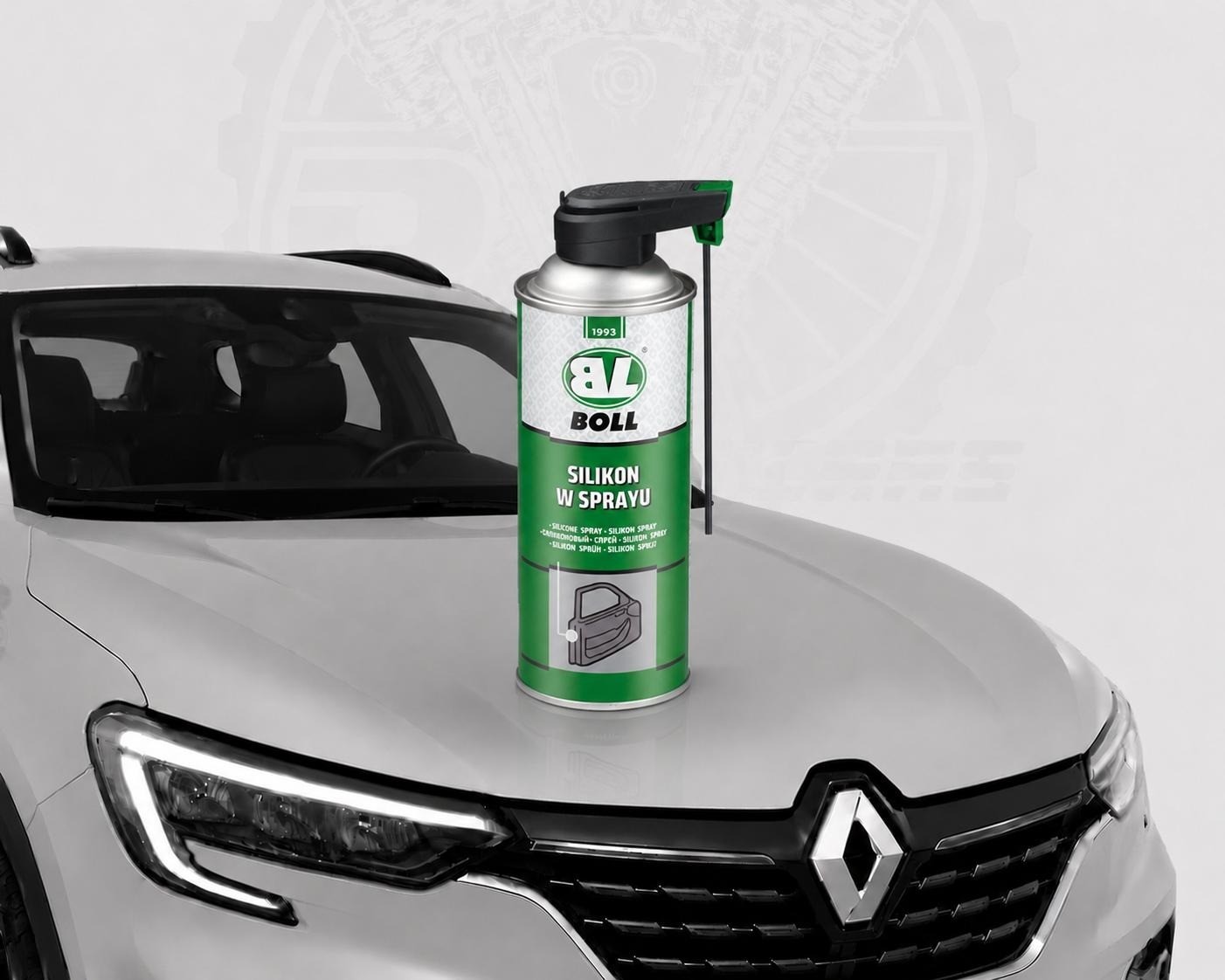 1 x 400ml BOLL 001023 Silikonspray Silikon Spray für Dichtungen Kunststoff