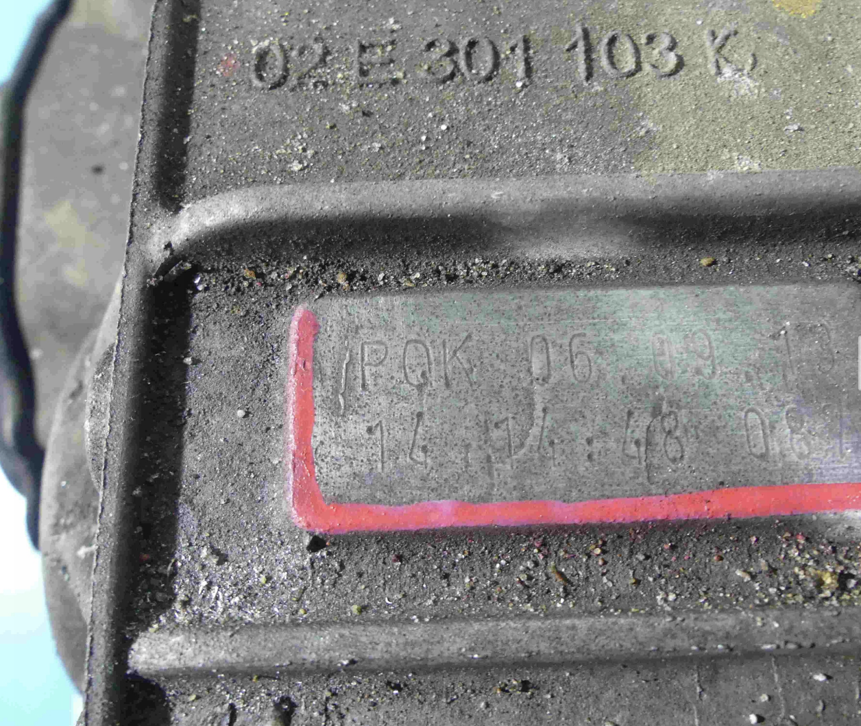 Automatikgetriebe PQK VW PASSAT B7 2.0 TDI