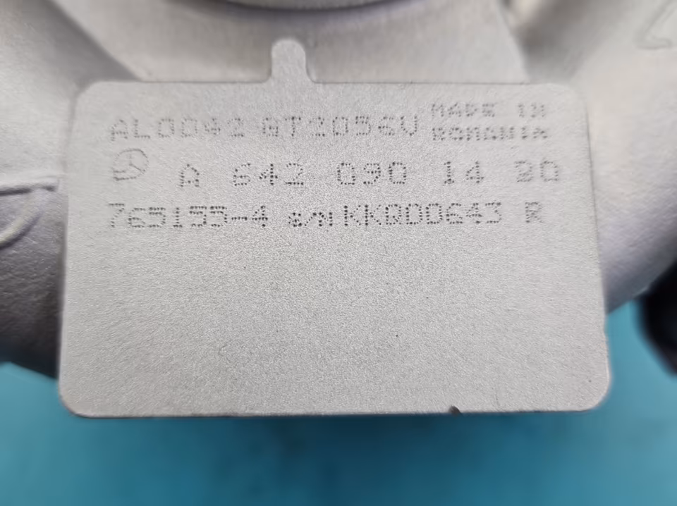 Überholter Turbolader MERCEDES ML 765155-4 A6420901486 3.0