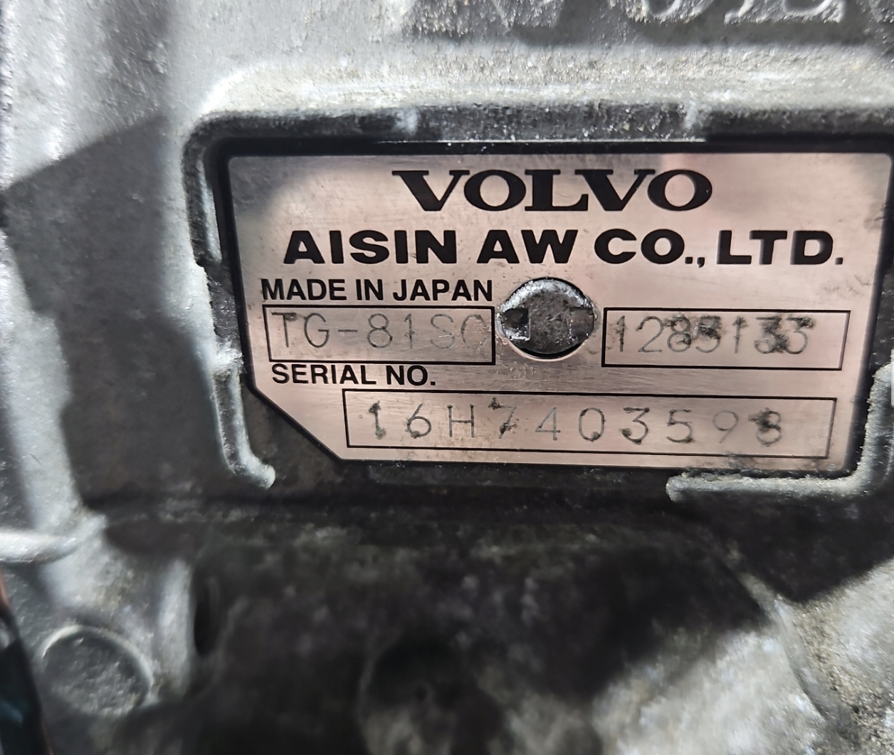 Automatikgetriebe VOLVO V90 S90 II 1285133 TG-81SC 2.0
